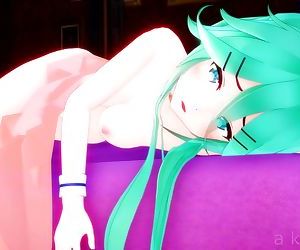 MMD Yamakaze in a bed