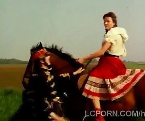 Vintage cowgirl
